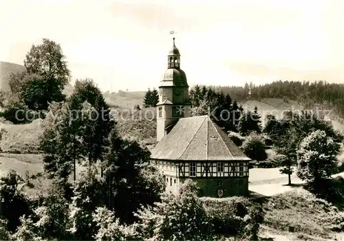 AK / Ansichtskarte Wildemann Ev Kirche Kat. Wildemann Harz