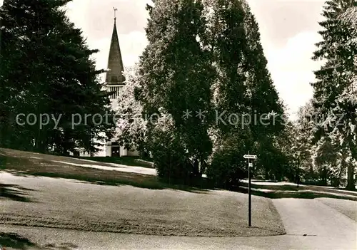 AK / Ansichtskarte Bad Salzschlirf Ev Kirche Kat. Bad Salzschlirf