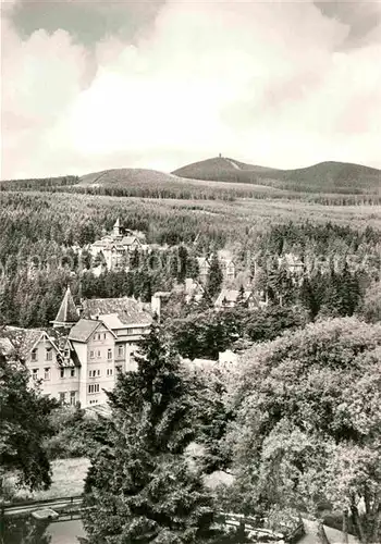 AK / Ansichtskarte Schierke Harz Blick zum Wurmberg Kat. Schierke Brocken