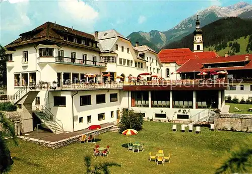 AK / Ansichtskarte Lermoos Tirol Hotel Post  Kat. Lermoos