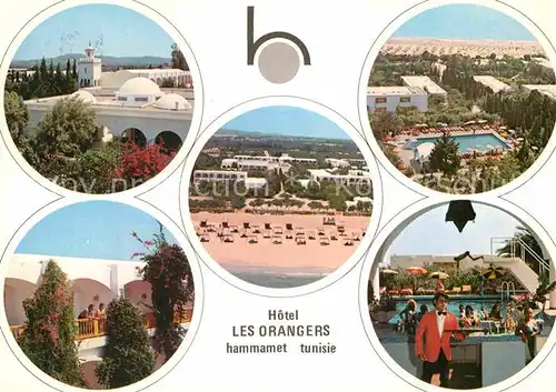AK / Ansichtskarte Hammamet Hotel Les Orangers  Kat. Tunesien