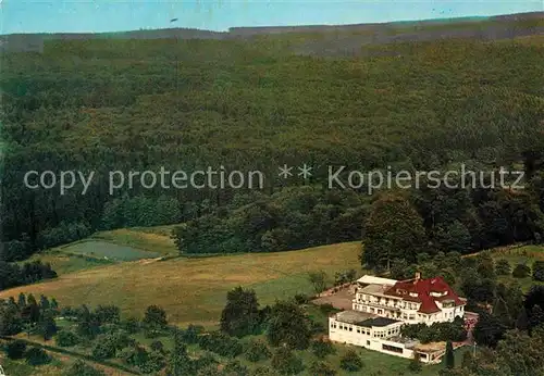 AK / Ansichtskarte Hoehr Grenzhausen Hotel Restaurant Kurhotel Fliegeraufnahme Kat. Hoehr Grenzhausen