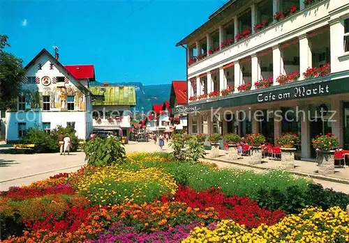 AK / Ansichtskarte Oberstdorf Marktplatz  Kat. Oberstdorf