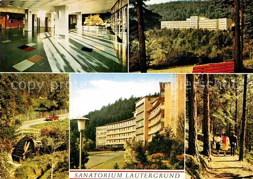AK / Ansichtskarte Schwabthal Sanatorium Lautergrund Kat. Bad Staffelstein