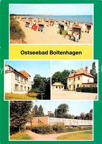 AK / Ansichtskarte Boltenhagen Ostseebad Strand Ferienheim Uns Huesung Deutsche Post Urlauberdorf Kat. Ostseebad Boltenhagen