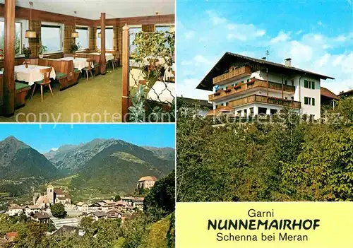 AK / Ansichtskarte Schenna Meran Hotel Nunnemairhof Kat. Italien
