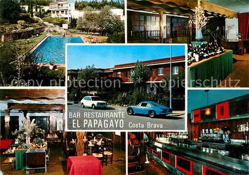AK / Ansichtskarte Lloret de Mar Bar Restaurante El Papagayo Kat. Costa Brava Spanien