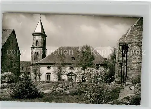 AK / Ansichtskarte Hornbach Zweibruecken Klosterkirche  Kat. Zweibruecken