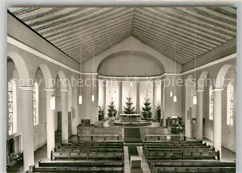 AK / Ansichtskarte Jaegersfreude Katholische Pfarrkirche St. Hubertus  Kat. Saarbruecken