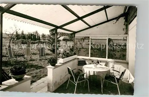 AK / Ansichtskarte Lautzenbruecken Haus Waldblick Terrasse Kat. Lautzenbruecken