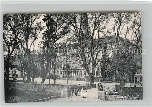 AK / Ansichtskarte Erbach Odenwald Schlossbruecke Schloss Kat. Erbach