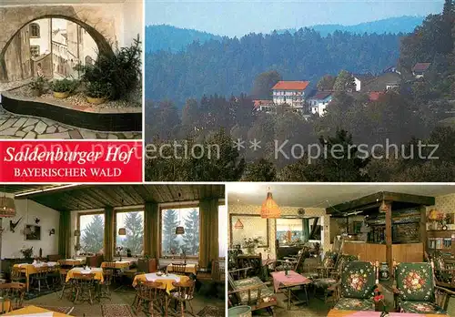 AK / Ansichtskarte Saldenburg Pension Saldenburger Hof Kat. Saldenburg