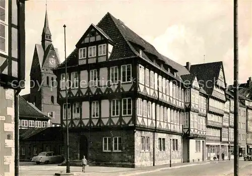 AK / Ansichtskarte Hannover Burgstrasse mit Turm der Marktkirche Kat. Hannover