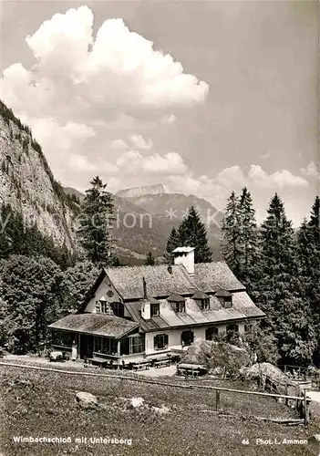 AK / Ansichtskarte Untersberg Wimbachschloss Kat. Salzburg