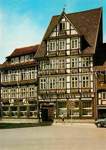 AK / Ansichtskarte Bad Gandersheim Hotel Weisses Ross Kat. Bad Gandersheim