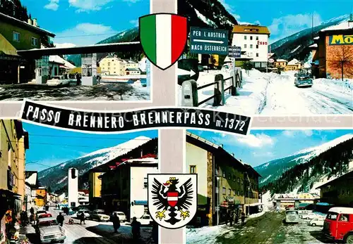 AK / Ansichtskarte Passo Brennero Panorama Italienisches Zollamt