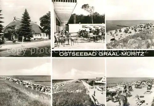 AK / Ansichtskarte Graal Mueritz Ostseebad Strand  Kat. Seeheilbad Graal Mueritz