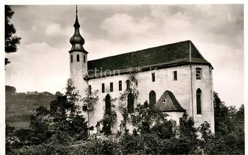AK / Ansichtskarte Neckarelz Pfarrkirche  mit Krypta Kat. Mosbach