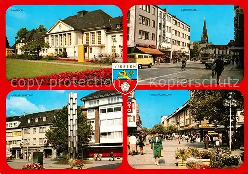 AK / Ansichtskarte Viersen Bahnhof Kampstrasse Fussgaengerzone Kat. Viersen