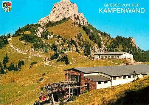 AK / Ansichtskarte Kampenwand Chiemgau Westgipfel Bergstation  Kat. Aschau i.Chiemgau