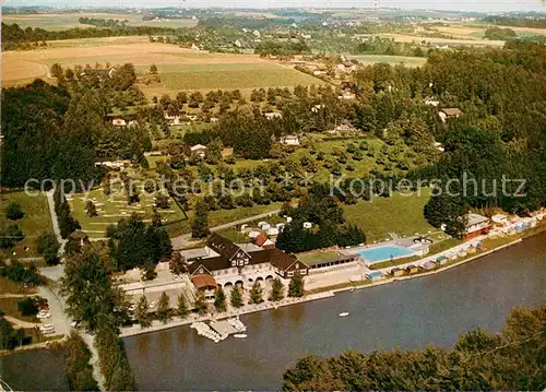 AK / Ansichtskarte Leichlingen Rheinland Fliegeraufnahme Ausflugslokal Talsperre Diepental Kat. Leichlingen (Rheinland)