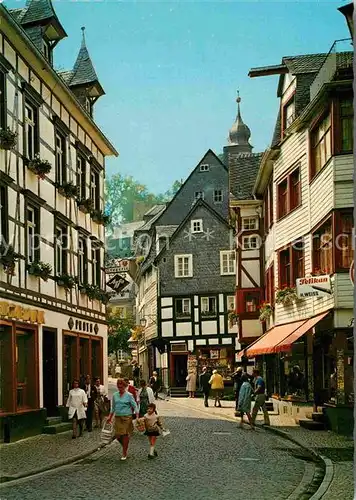 AK / Ansichtskarte Montjoie Monschau Strassenansicht  Kat. Monschau