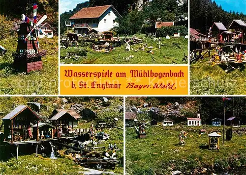 AK / Ansichtskarte Englmar St Wasserspiele Muehlbogenbach Kat. Sankt Englmar