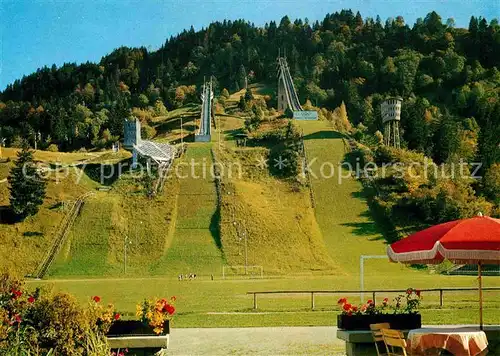 AK / Ansichtskarte Garmisch Partenkirchen Olympia Skistadion Kat. Garmisch Partenkirchen