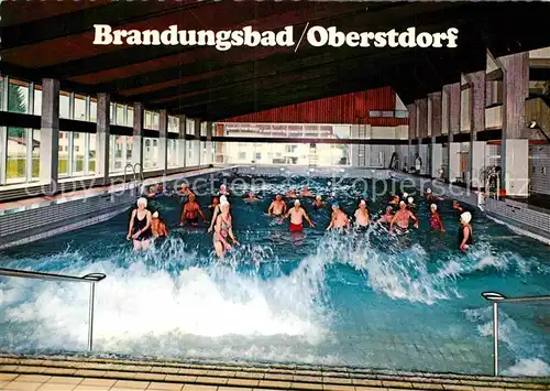 AK / Ansichtskarte Oberstdorf Brandungsbad Kat. Oberstdorf