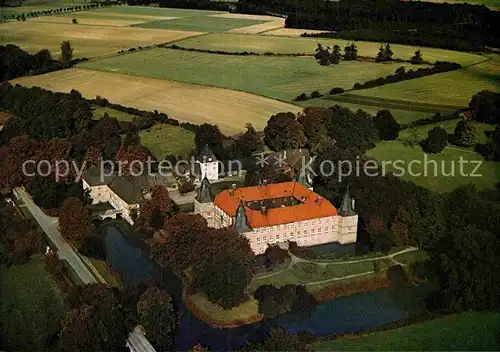 AK / Ansichtskarte Ascheberg Herbern Fliegeraufnahme Schloss Westerwinkel Kat. Ascheberg