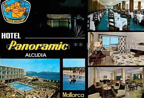AK / Ansichtskarte Alcudia Mallorca Hotel Panoramaic Kat. Spanien