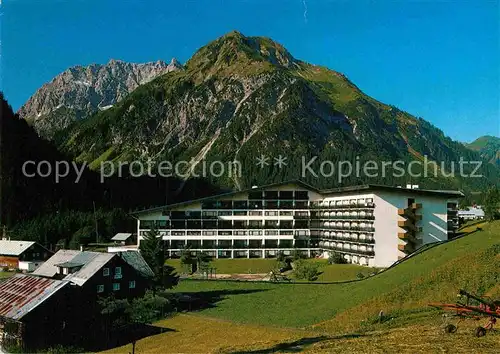 AK / Ansichtskarte Mittelberg Kleinwalsertal Hotel Kleinwalsertal Kat. Oesterreich