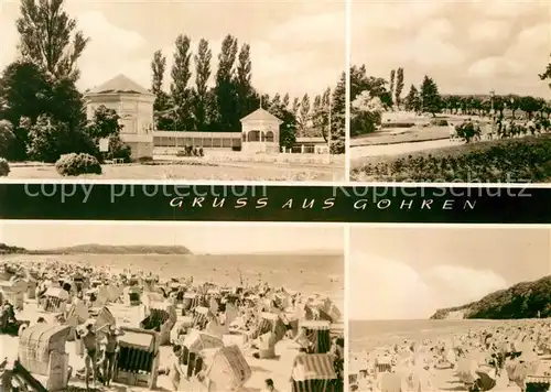 AK / Ansichtskarte Goehren Ruegen Strand Kat. Goehren Ostseebad Ruegen