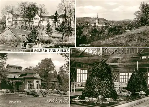 AK / Ansichtskarte Bad Sulza Kurhaus Trinkhalle Zerstaeuberhalle  Kat. Bad Sulza