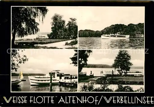 AK / Ansichtskarte Altenhof Werbellinsee Weisse Flotte 
