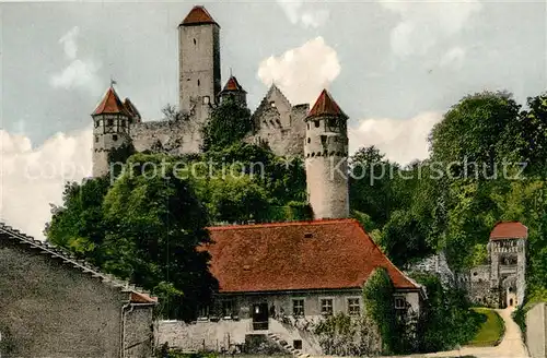 AK / Ansichtskarte Neckarzimmern Burg Hornberg Kat. Neckarzimmern