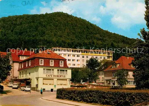 AK / Ansichtskarte Reinhardshausen Sanatorium Reinhardsquelle Cafe Hubertus Kat. Bad Wildungen