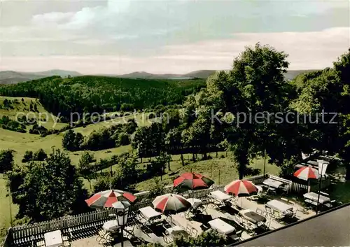 AK / Ansichtskarte Hohegeiss Harz Panorama Blick vom Berghotel Kat. Braunlage