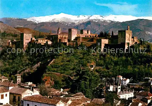 AK / Ansichtskarte Granada Andalucia Alhambra y Sierra Nevada Kat. Granada