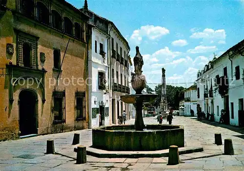 AK / Ansichtskarte Cordoba Andalucia Plaza del Potro Brunnen Kat. Cordoba