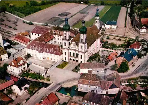 AK / Ansichtskarte Ebersmunster Fliegeraufnahme Kirchenpartie Kat. Ebersmunster