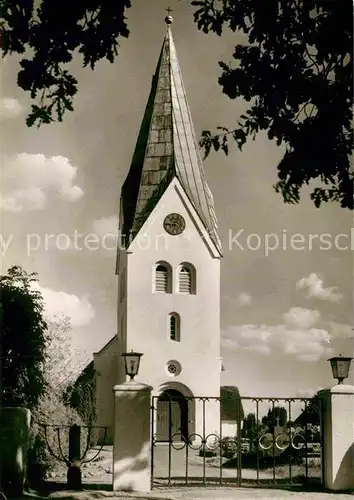 AK / Ansichtskarte Nebel Amrum St Clemenskirche Kat. Nebel