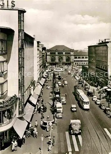 AK / Ansichtskarte Hannover Bahnhofstrasse Hauptbahnhof Kat. Hannover