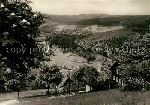 AK / Ansichtskarte Klingenthal Vogtland Blick zum Aschberg Kat. Klingenthal Sachsen