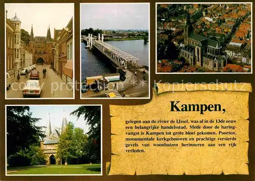 AK / Ansichtskarte Kampen Niederlande Stadtansichten Kat. Kampen