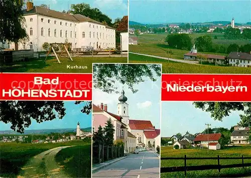 AK / Ansichtskarte Bad Hoehenstadt Kurhaus Kirche Panorama Kat. Fuerstenzell