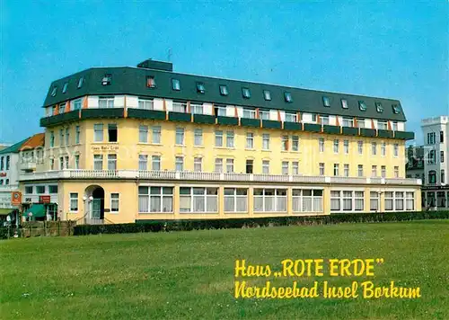 AK / Ansichtskarte Borkum Nordseebad Haus Rote Erde Kat. Borkum