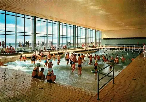 AK / Ansichtskarte Buesum Nordseebad Meerwasser Hallen Wellenschwimmbad Kat. Buesum