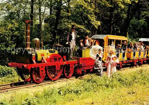 AK / Ansichtskarte Goerlitz Sachsen Goerlitzer Oldtimer Pioniereisenbahn Personen historische Kostueme Kat. Goerlitz