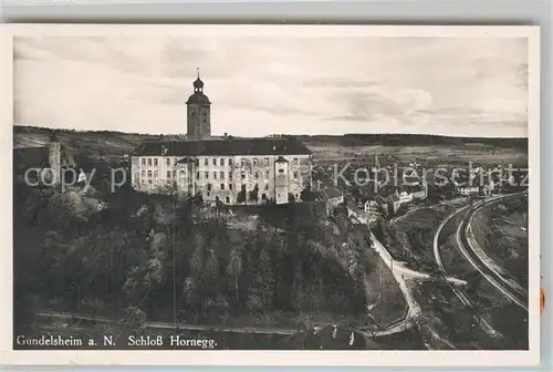 AK / Ansichtskarte Gundelsheim Neckar Schloss Horneck